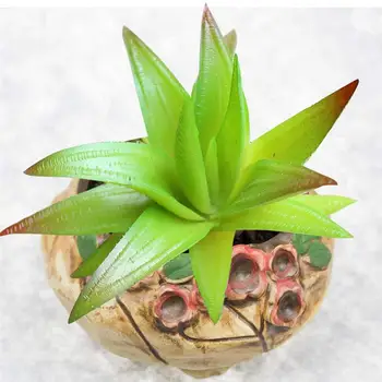 FunPa Artificial Suculenta Falso Aloe Vera DIY Artificial de Plantas Artificiais Suculenta Para a Decoração Home