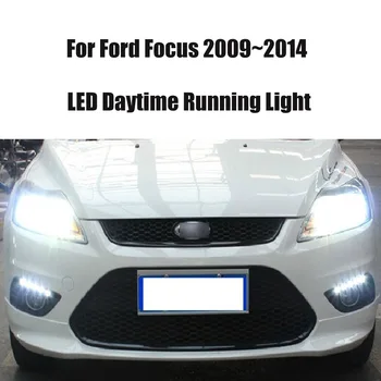 Carro LED de luzes de circulação Diurna Barra de Luzes Para Ford Focus 2009 a 2014 2PCS