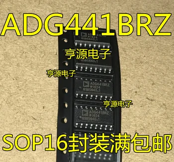 5PCS ADG441 ADG441BRZ ADG441BR SOP-16 Pacote Analógico Interruptor de IC Original Quente da Venda