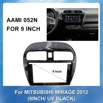 2Din auto-rádio dashboard Para Mitsubishi Outlande 2005-2012 som do carro no Painel de Montagem do Traço Guarnição Kit de Instalação de Quadro 9 polegadas