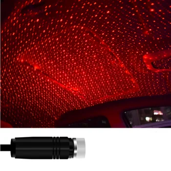 LED Teto do Carro Estrelas, Noite, Luz de USB do Projetor Atmosfera Galaxy Lâmpada para a Chrysler Sebring Voyager Crossfire 300C PT Cruiser