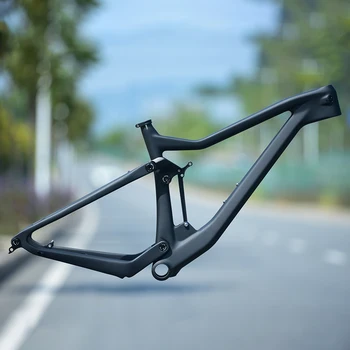 2023 29 de Suspensão do Carbono MTB Quadro de Carbono Frame da Bicicleta da Montanha de Suspensão Total, 29 De Impulsionar o Quadro da Bicicleta Bicicleta Peças