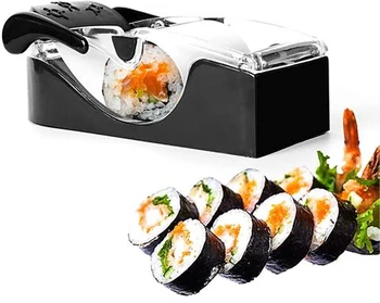 Magia Arroz Molde Sushi Maker Máquina do Rolo DIY Japonês Bento Vegetais, Carne, Sushi Rolando Ferramenta de Cozinha Gadgets Acessórios