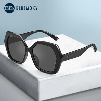 BLUEMOKY Marca de Design de Borboleta, Óculos de sol das Mulheres Oversize de Óculos de Sol a Proteção UV400 Condução Tons de Moda de Óculos para Senhoras