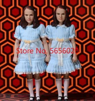 REDMAN BRINQUEDOS RM050 Gêmeos Menina Escultura da Cabeça de Roupa Terno 1/6 Colecionáveis Figura de Ação do Brinquedo da Boneca do Modelo de Corpo Em stock