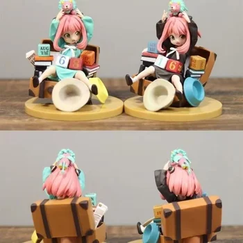 Anime Spy X Família Anya Figura Brinquedos Loid Yor Falsário Chibi Anua Figura Com Base Estatueta de PVC Modelo de Bonecos de Brinquedo Presentes Para as Crianças