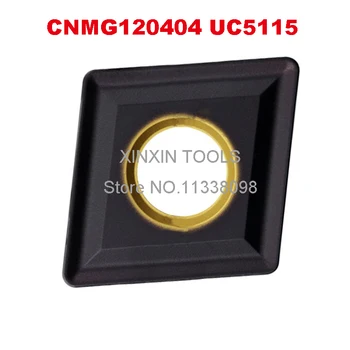 CNMG120404 UC5115/CNMG120408 UC5115/CNMG120412 UC5115,original CNMG 120404/120408 pastilha de metal duro para transformar o porta-ferramenta