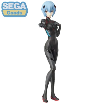 SEGA SPM Figura Evangelion Ayanami Rei Mão Sobre Colecionáveis Ação Anime Figura de Modelo de Brinquedos