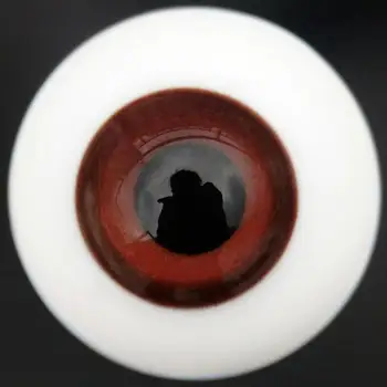 14mm 16mm 18mm Rodada Olhos de Vidro, Olho MK BJD Boneca Maquiagem Uso de Jóias Taxidermia Steampunk Craf ts HEDUOEP