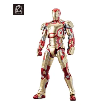 Original E do Modelo de Princípio 1/9 Os Vingadores Homem de Ferro MK42 Anthony Edward Tony Stark Ação Anime Figura de Modelo de Brinquedos 24cm Em Stock