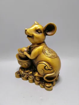 China Fino Acabamento Bronze Escultura Boa Sorte A Riqueza Do 