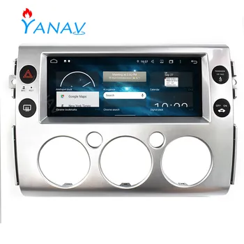 2 DIN Android auto-Rádio Receptor Estéreo Para-Toyota FJ Cruiser 2006-2019 GPS de Navegação Multimédia Chefe da Unidade de HD, Tela DVD Player