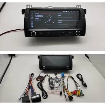 Car Multimedia Player para BMW E46 Android Auto Rádio de Carro GPS de Navegação de Fita de Gravador de Vídeo, Leitor de HD, Tela de Toque