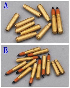 1/6 DML Soviética Anti-Material perfurante Arma de Bala Shell A/B Para bonecas Componente Cena