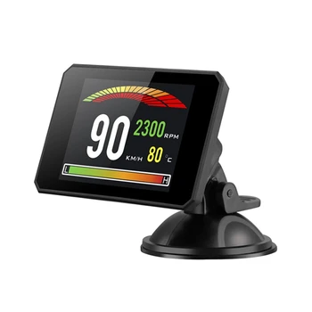P16 OBD2 do Carro, Computador de Bordo OBD Digital RPM de Velocidade de Medidor Medidor Automático de Ferramenta de Diagnóstico da Temperatura da Água de Tensão de Alarme