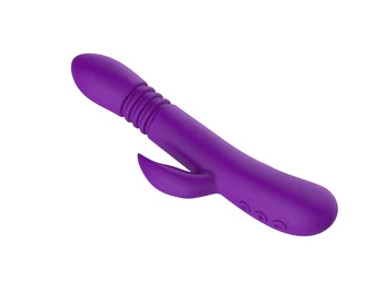 Telescópico Aquecimento Vibrador ponto G massager Vagina, Clitóris Estimulador Feminino Masturbador brinquedos Sexuais para Mulheres Adultos Brinquedos