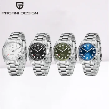 2022 Novo PAGANI DESIGN Homens Relógio Mecânico Automático de Negócios de Aço Inoxidável Sapphire Impermeável 200M Masculino Relógio