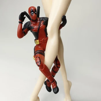 8.5 cm Deadpool Estatueta Engraçado Modelo Frete Grátis Itens de Os Vingadores Decoração de Boneca Colecionável Quente Brinquedos para Crianças de Presente